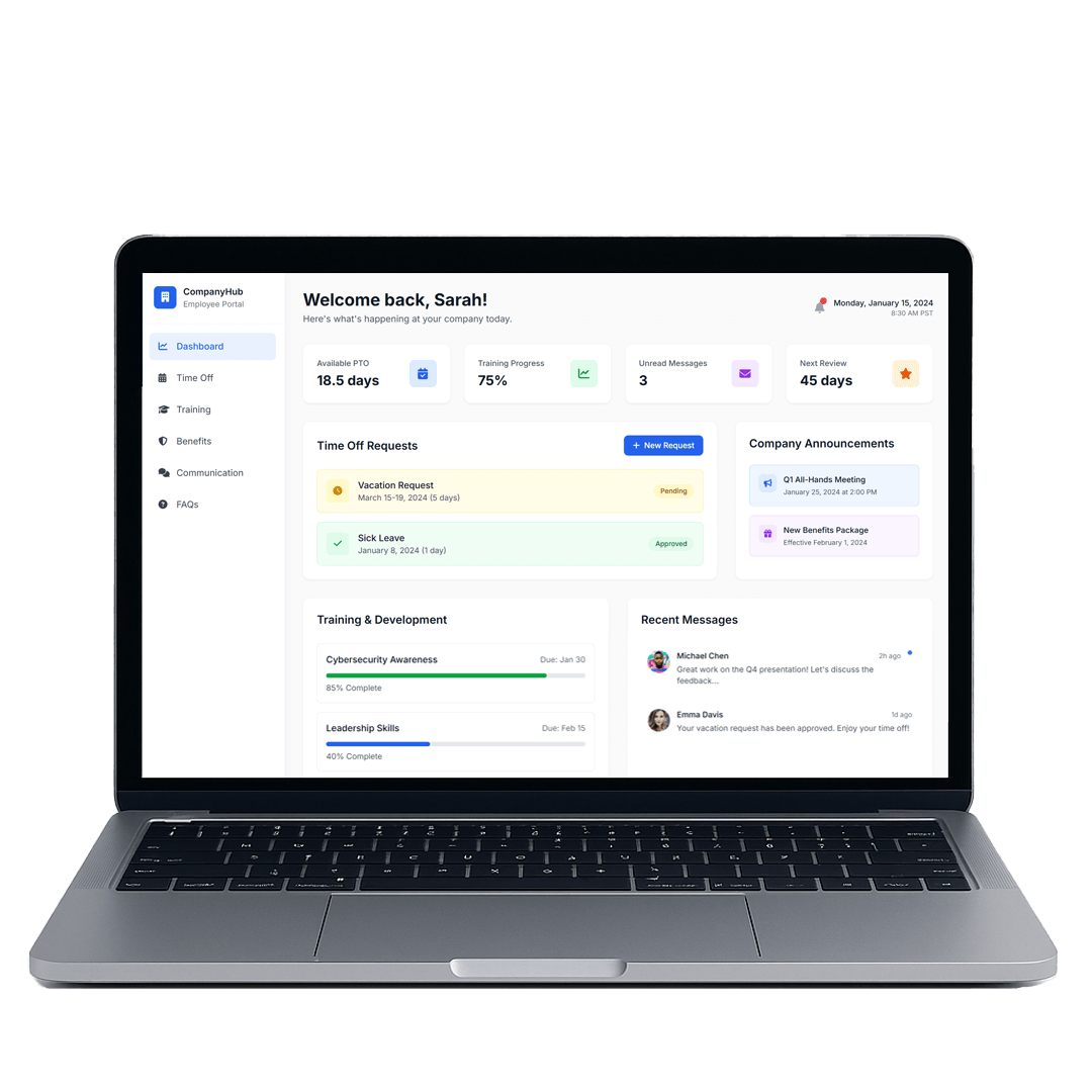 Employee-Portal-Prototype