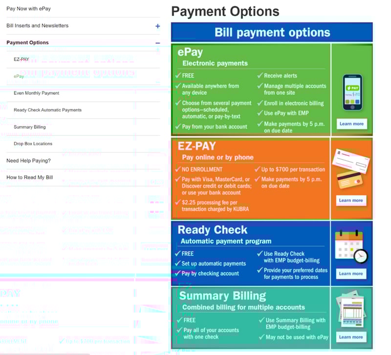 Payment Options